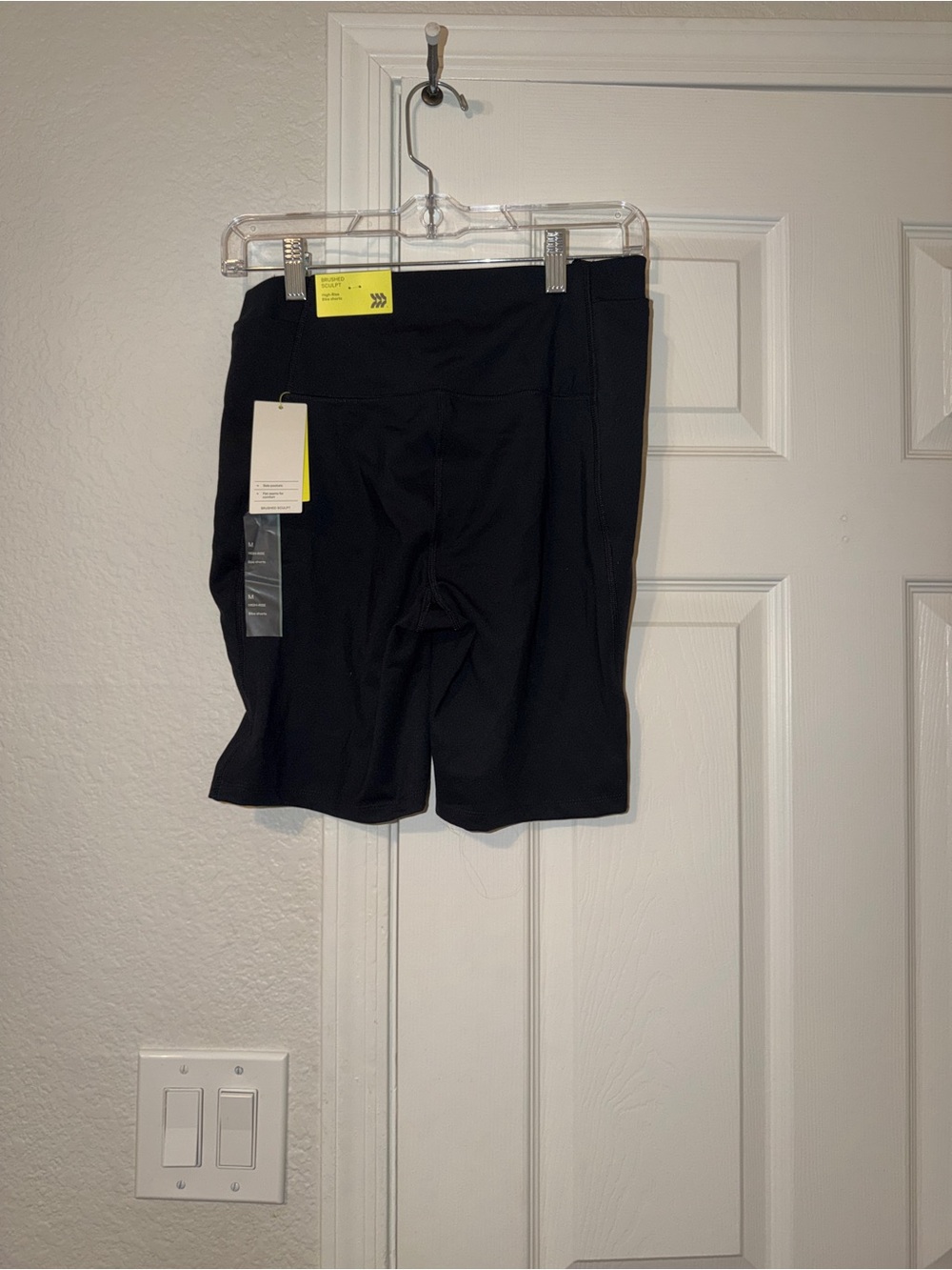 all in Motion High-Waist Black Women’s Active Shorts - Picture 4 of 8